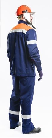 Костюм летний для защиты от электрической дуги СП011-ЛII (класс 2), 14 кал/см2